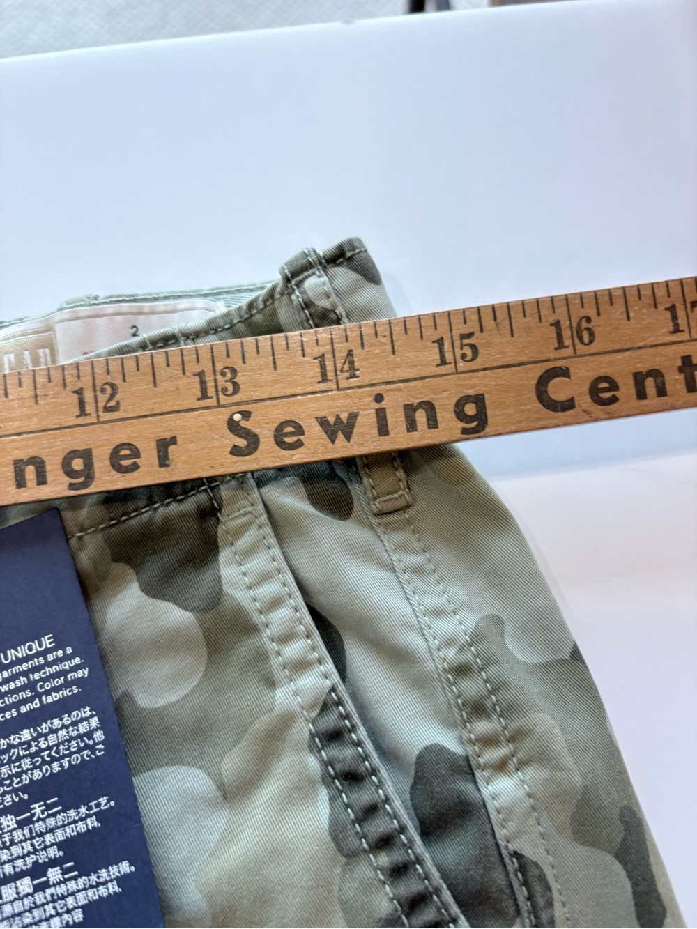GAP Olive & Khaki Camo Chino Pants - Picture 5 of 10